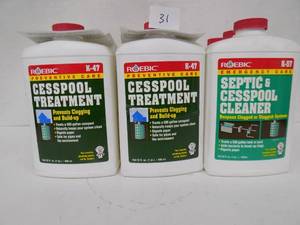 lot 31 image: 12 Roebic, septic & cesspool cleaner, treatment
