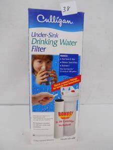 lot 38 image: Culligan Under-Sink Drinking Water Filter