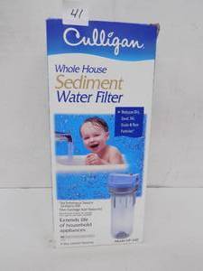 lot 41 image: Culligan Whole House Sediment Water Filter