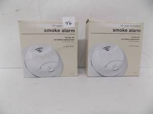lot 46 image: 2 - Ionization Smoke Alarms