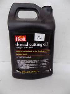 lot 52 image: 1 gal Thread Cutting Oil