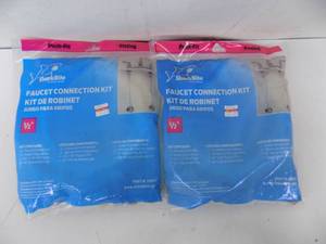 lot 55 image: 2 - Shark Bite Faucet Connection Kits 12
