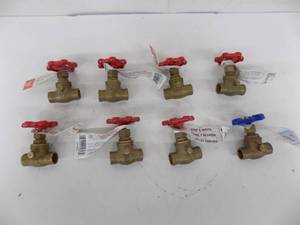 lot 75 image: 8 - Proline 12s x 12s Bronze Solder Valve with Bleeder