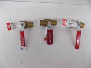 lot 80 image: 3 -Ball Balbe Solder 34s x 34s
