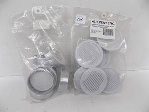 lot 101 image: 3 Mini Vents 12 pieces White