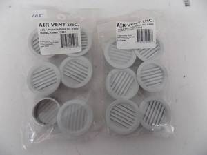 lot 105 image: 3 Mini Vents 12 pieces White  #50005