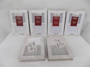 lot 122 image: 6 - 10 x 6 Wall Registers White