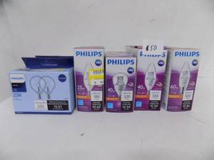 lot 150 image: 14-  Philips LED Bulbs