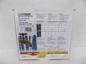 lot 162 image: Easy heat water pipe freeze protection - 60 foot - 120 volt