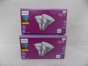 lot 165 image: 2 - Philips 45 W Led Twin Pack