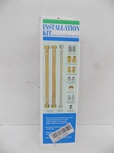 lot 166 image: Gas Water Heater Installation Kit