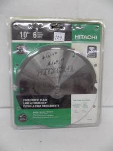 lot 169 image: 10 Hitachi Fiber Cement Blade #18108