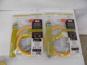 lot 221 image: 2 - 36 Gas Range Connector Kits