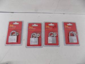 lot 236 image: 4 packs - Padlock 1 12 #219460 (Do It)