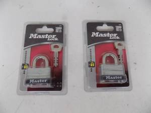 lot 239 image: 2 Padlocks Master Locks 22 D