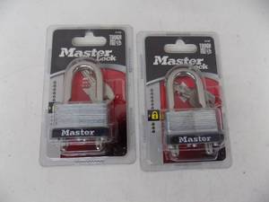 lot 240 image: 2 Padlocks Master Locks 510 d