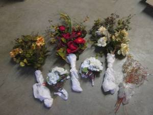 (EW7) Assorted Faux Flowers...