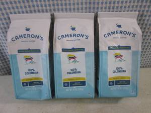 (B-1) 3 Bags 100% Columbian Ground ...