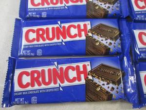(B-3) 12 Crunch Candy Bars Past Dat...
