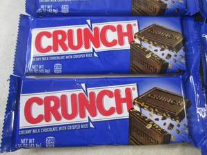 (B-3) 12 Crunch Candy Bars Past Dat...