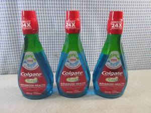 (CSB) 3 Bottles Colgate Total Advan...