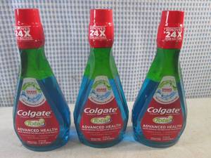 (CSB) 3 Bottles Colgate Total Advan...