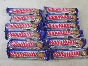 (B-3) 12 Baby Ruth Candy Bars Past ...