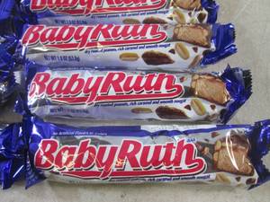 (B-3) 12 Baby Ruth Candy Bars Past ...
