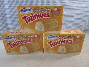(B-1) 3 Boxes Hostess Pumpkin Spice...