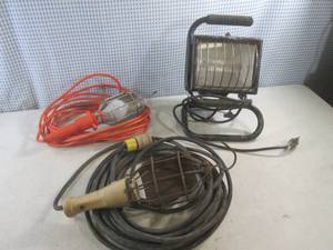 (A-1) 3 Work  Shop Lights...