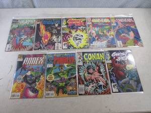(FS) 9 Assorted Marvel Comics - All...