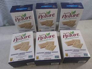 (B-2) 6 Boxes Back To Nature Harves...
