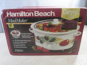 (D-3) Hamilton Beach 6 12 Quart Me...