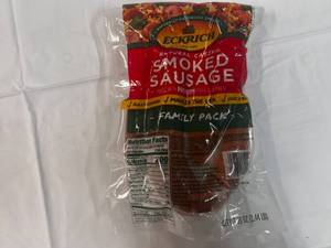 Eckrich Smoked Sausage-2.44lb Family Pack