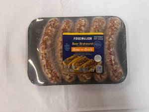 12x 16 oz Packages Beer Bratwursts
