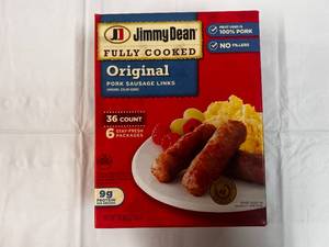 36 Count Package Jimmy Dean Sausage Links