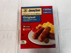 36 Count Package Jimmy Dean Sausage Links