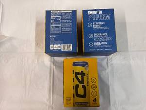 3x 4 Packs C4 Energy Drink 12oz Cans