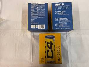 3x 4 Packs C4 Energy Drink 12oz Cans