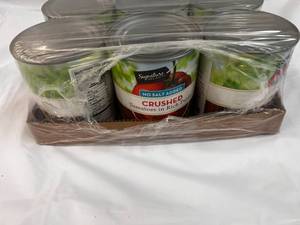 1x 12 Cans Signature Select Crushed Tomatoes