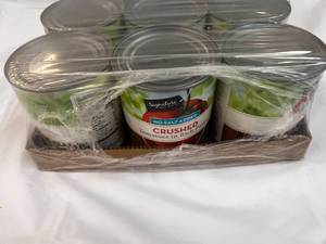 1x 12 Cans Signature Select Crushed Tomatoes