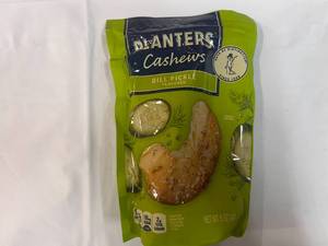 12x 5oz bags Planters Dill Pickle Cashews