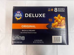 8x 14oz box Kraft Deluxe Mac & Cheese
