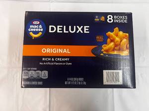 8x 14oz box Kraft Deluxe Mac & Cheese