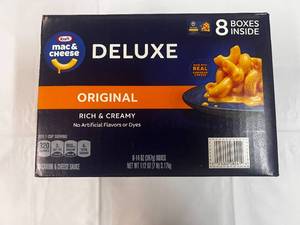 8x 14oz box Kraft Deluxe Mac & Cheese