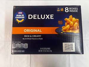 8x 14oz box Kraft Deluxe Mac & Cheese