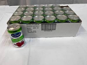 24x 7.5oz Cans Ocean Spray 100% Apple Juice