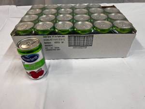 24x 7.5oz Cans Ocean Spray 100% Apple Juice