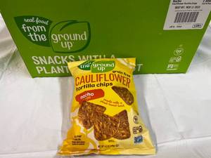12x 4.5oz Bags Nacho Cauliflower Tortilla Chips