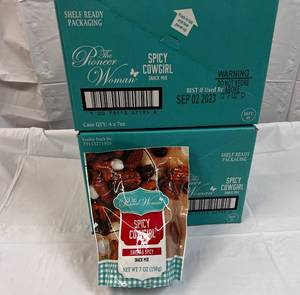 2x 4-7oz Bags Spicy Cowgirl Snack Mix